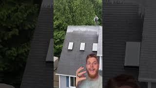 How to wash a roof with oxygen bleach (sodium percarbonate)
