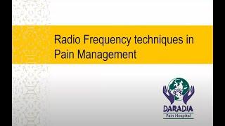 Radiofrequesncy & Cryoneurolysis | What is RFA? | What is cooled RF? | Is cooled RF better?