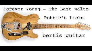 How To Play Forever Young - Bob Dylan & The Band (Robbie's Licks)
