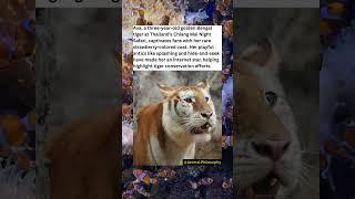 Meet Ava: The Rare Strawberry Tiger Captivating the Internet