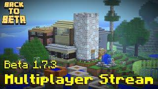 An Old Minecraft Server | Back To Beta Stream