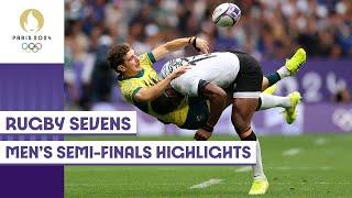 SEMI-FINAL THRILLERS!     | Men's Rugby Sevens | #Paris2024 Highlight