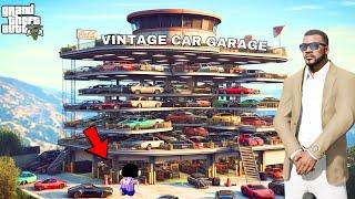 Franklin Upgrading His House To Vintage Car Garage In GTA 5 | Shinchan in GTA 5 | Vishnu Gta