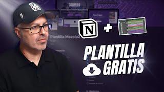  NOTION para organizar tus MEZCLAS | + Plantilla GRATIS