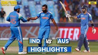 India vs Australia Highlights: Virat Kohli, Shami Shine IND Beat AUS By 4 Wickets | IND VS AUS Match