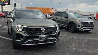 2025 VW Atlas Peak Edition SE w/Technology vs 2025 VW Atlas Cross Sport SE w/Technology 4Motion