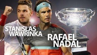 (HD) Stanislas Wawrinka vs Rafael Nadal Australian Open 2014 FINAL (ESPN) - HIGHLIGHTS