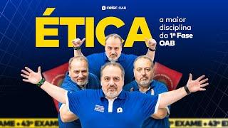 Ética para OAB: O que mais cai na 1ª Fase | Aula aberta 43º Exame OAB [GRÁTIS]