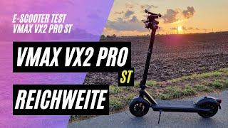  VMAX VX2 PRO ST  Reichweitentest (48V; 13AH; 500W)