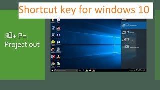 Most useful shortcut keys for windows 10