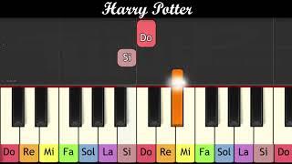 Thème de Harry Potter (Piano pour enfant débutant très facile)