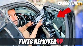 TINTED GLASS PAR 20000 FINE | FRONT BUMPER DAMAGED | BEST CAR ACCESSORIES SHOP IN ISLAMABAD