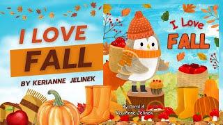  I LOVE FALL  | Book Trailer | #kidlit #fallbooks #fall #autumn #booksforkids #pumpkin