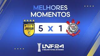 LNF 2024 - MELHORES MOMENTOS - Jaraguá 5 x 1 Corinthians