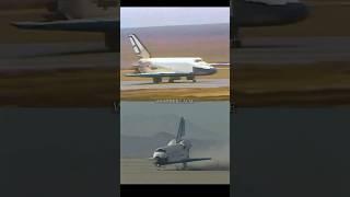 Buran VS. Shuttle Atlantis. . . . .          . . . . . . #shorts #buran #spaceshuttle