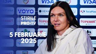 Știrile PRO TV - 5 Februarie 2025