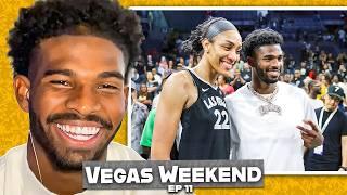 Shedeur Sanders' INSANE Bye Week In Vegas With Kyrie Irving & Aj'a Wilson | 2Legendary Ep. 11