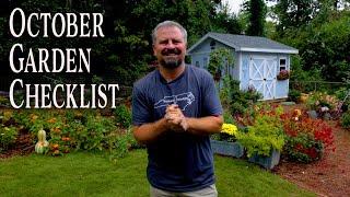 October Garden Checklist - Fall Gardening Tips