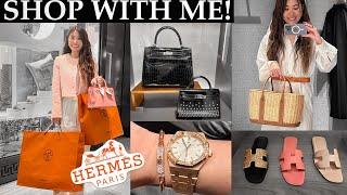 SHOPPING SPREE AT HERMES! ️ Luxury Shopping Vlog | Mel in Melbourne