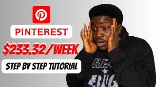 Pinterest Affiliate Marketing For BEGINNERS($233.32/Week)