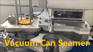 How to prolong the shelf life of canned food? -- High quality#Negative pressure#Vacuum can #seamer