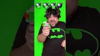small Ball Nerf STRONGER she hulk, batman, superman and green spider man