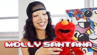 MOLLY SANTANA reacts to Tickle Me Elmo, Bratz, Furby, Tamagotchi | THE BOX