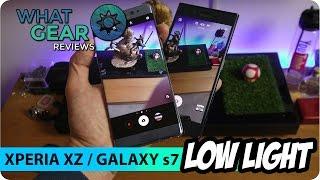 galaxy s7 vs Xperia xz camera test