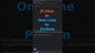 One Liner IF Else in Python #coding #python