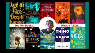 The SmartBookWorms weekly newsletter: Top Ten books for Week Two…