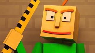 "Basics in Behavior" | Baldi's Basics Animated Minecraft Music Video