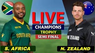 Live: SA vs NZ, Semi Final ODI, Lahore | Live Cricket Match Today | South Africa vs New Zealand