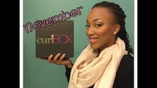 Unboxing: November 2012 Curlbox