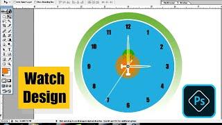 how to make a watch design in photoshop II photoshop tutorial hindi