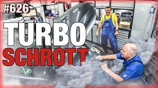 VW-Turbolader SCHROTT! Welle gebrochen!  | Käfer-Motor - Live-Reparatur! ️