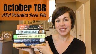 October TBR + The Fall into Reading Challenge Check-in