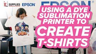 Using a Dye Sublimation Printer to Create T-Shirts | EPSON SureColor F6370