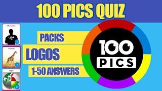 100 PICS QUIZ ANSWERS | LOGOS 1-50