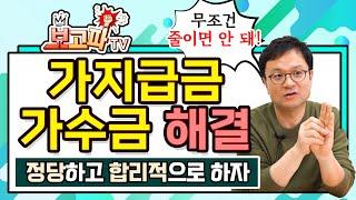 가지급금, 가수금 정당하고 합리적으로 해결하자 [보고파TV]