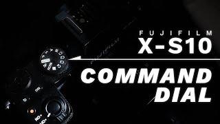 Fujifilm X-S10 COMMAND DIAL Tutorial