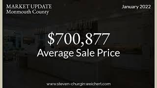 Monmouth County New Jersey Homes Sales Update January 2022