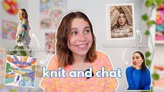 finally revealing all my secrets 🫢 | 52 weeks of chunky knits, qing fibre collab, new designs