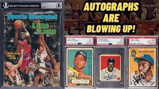 Autographed Cards Are Blowing Up! Why Signed Magazines Are Next