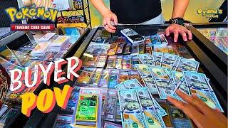 LITERALLY RAN OUT OF CASH | Silicon Valley Trade Card Show | #pokemon #cardshow #buyer #vendor #POV