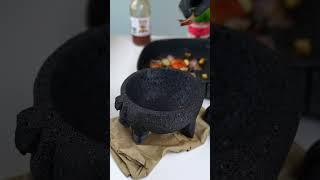 How to season Molcajete #molcajete