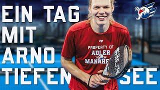 Ein Tag mit Arno Tiefensee I Adler Mannheim