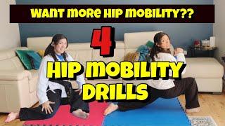 4 Dynamic Hip Mobility drills for martial arts: Follow along tutorial