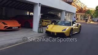 Ferrari Sri lanka imported by avenra hotels 488 spider yellow