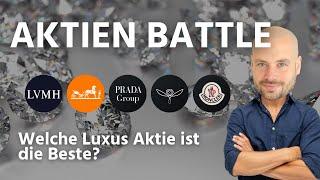 Aktien Battle Luxus Aktien - Welche Aktie ist die Beste? Hermès LVMH Prada Moncler Kering