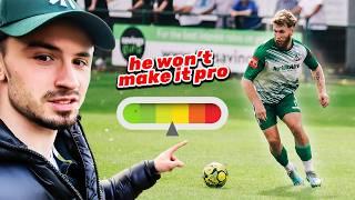 PRO FOOTBALLER rates my MATCH DAY PERFORMANCE… (Road To Pro)